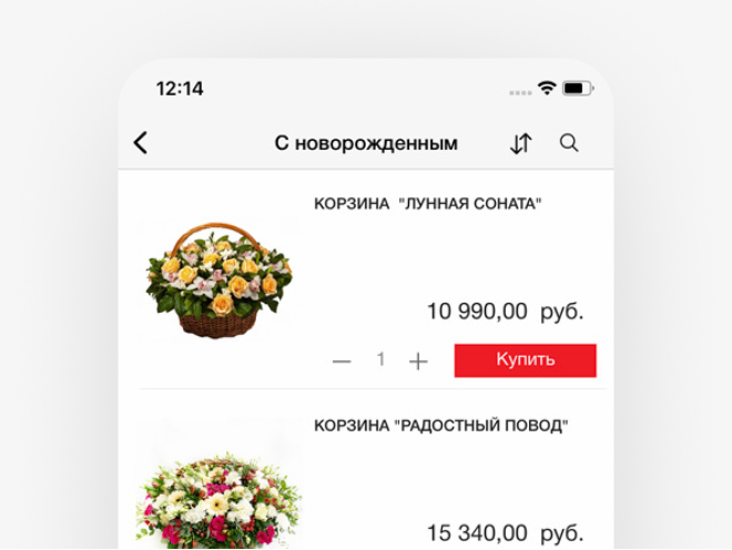 Мобильное приложение «Цветы Мира»